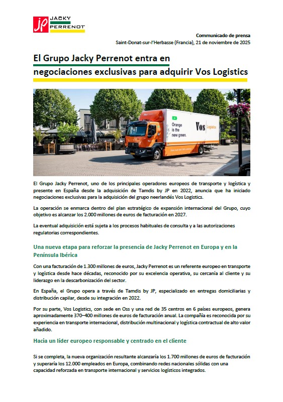 Aperçu du communiqué de presse